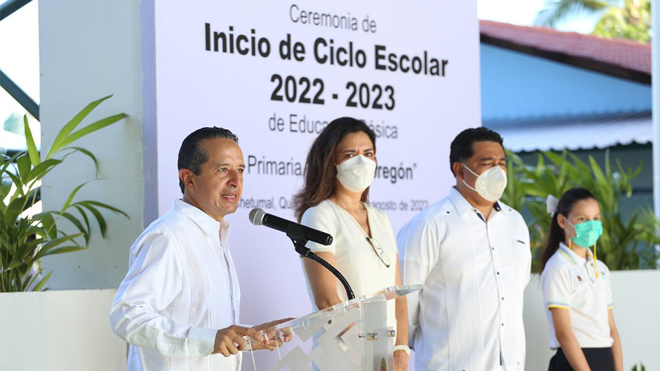 Inició el ciclo escolar 2022 2023 en educación básica y media superior