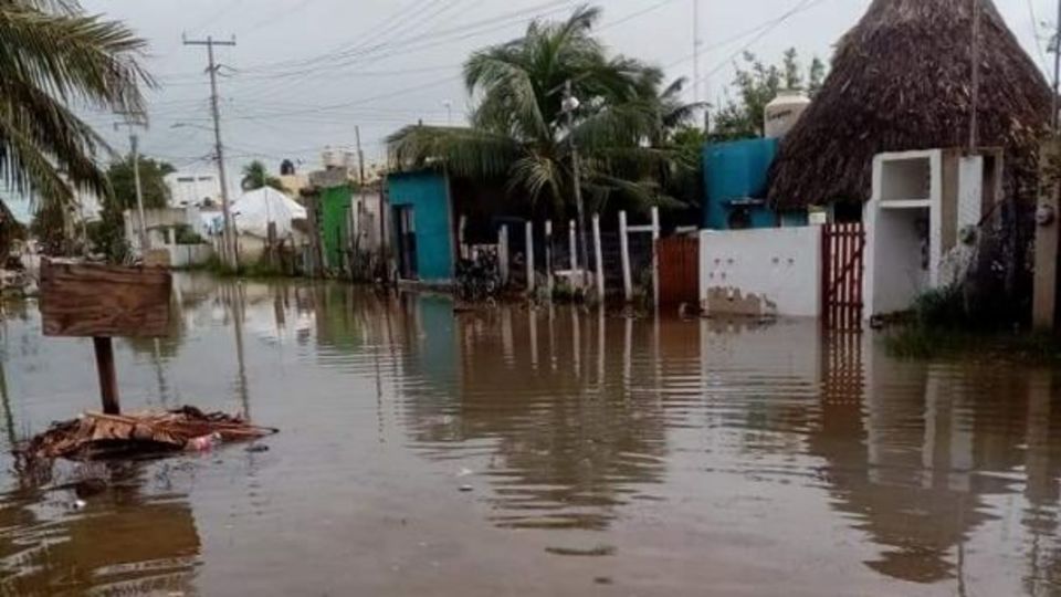 La Isla De Holbox Afectada Por Efectos Del Frente Fr O