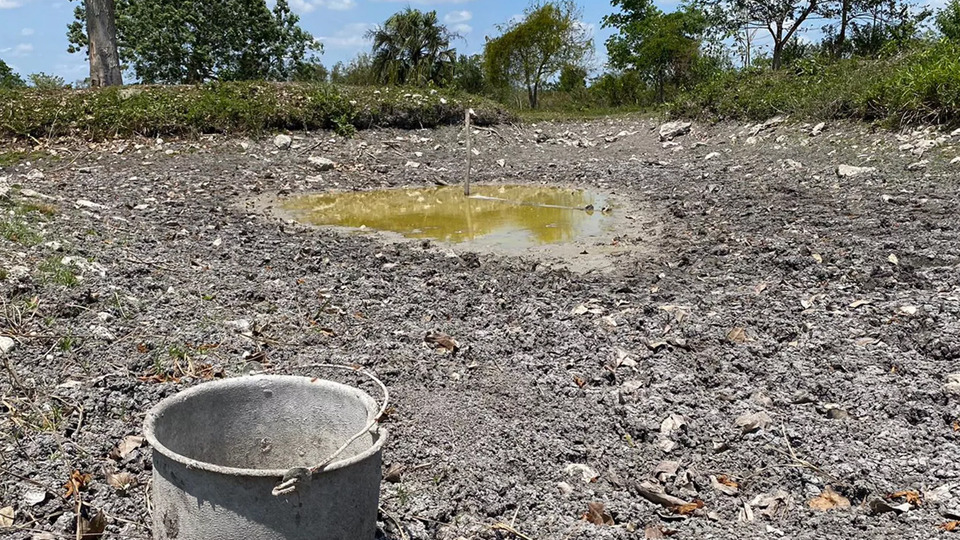 Comunidades de la zona limítrofe con Quintana Roo afectadas por sequía