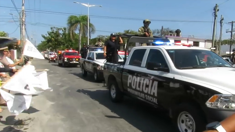 Dan Banderazo De Inicio Del Operativo Vacacional De Semana Santa En Cozumel