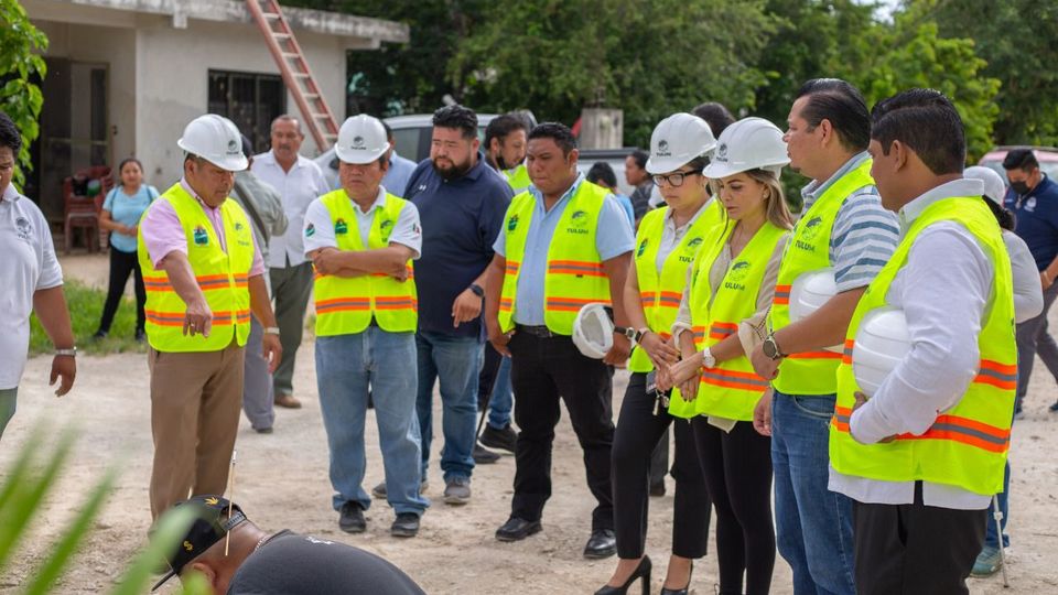 Entrega Marciano Dzul Nuevo Drenaje A Habitantes De La Yaax Tulum