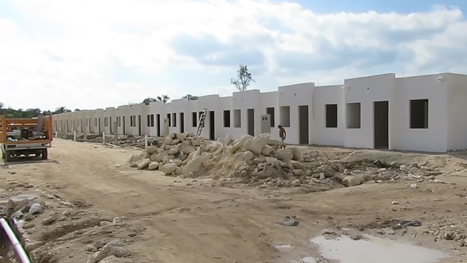 En proceso de entrega de viviendas de la colonia “Caribe” en Cozumel