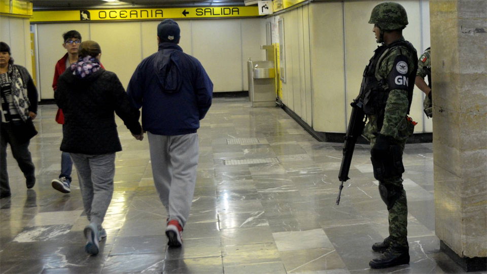 Guardia Nacional Estará A Cargo De La Seguridad Del Metro En La Cdmx